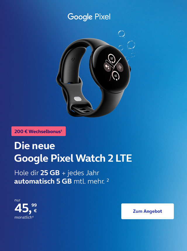 Die neue Google Pixel Watch 2