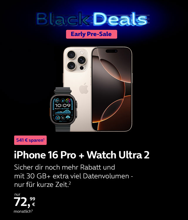 iPhone 16 Pro + Watch Ultra 2