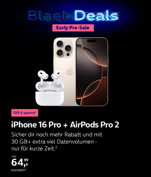 iPhone 16 Pro + AirPods Pro