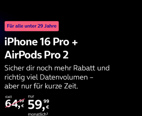 iPhone 16 Pro + AirPods Pro